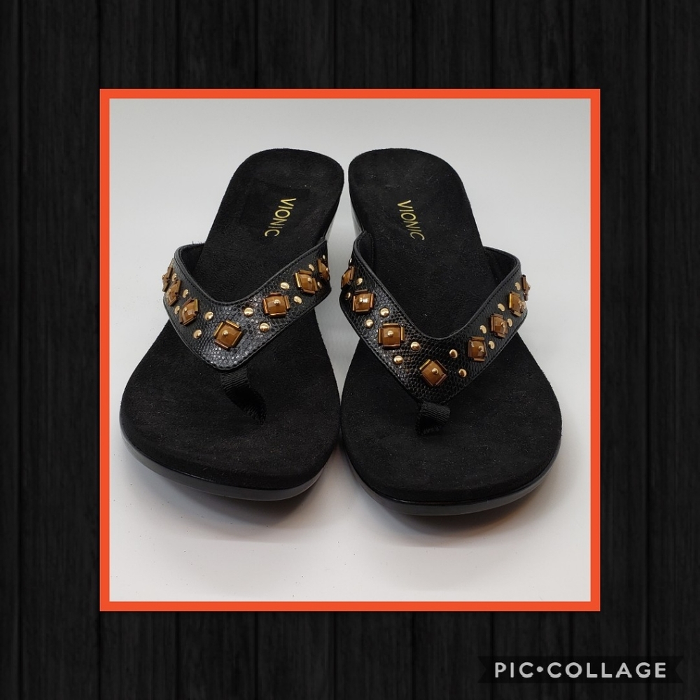 Vionic Marceau Thong, Flip Flops Size 10W